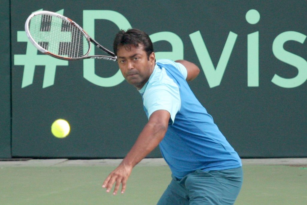 Indian tennis player Leander Paes