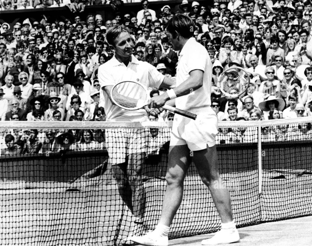 Rod Laver vs. Tony Roche, 1969 Wimbledon Final